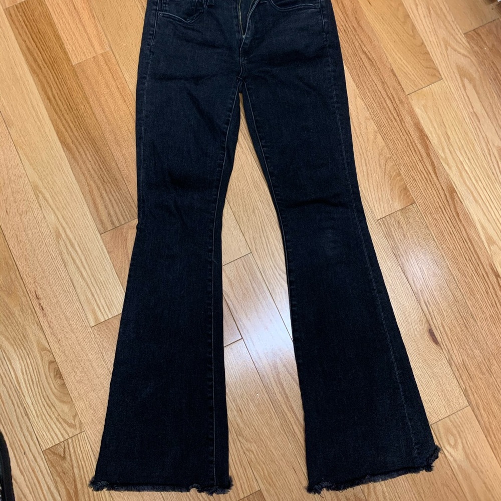 AMERICAN EAGLE high rise artist flare jeans